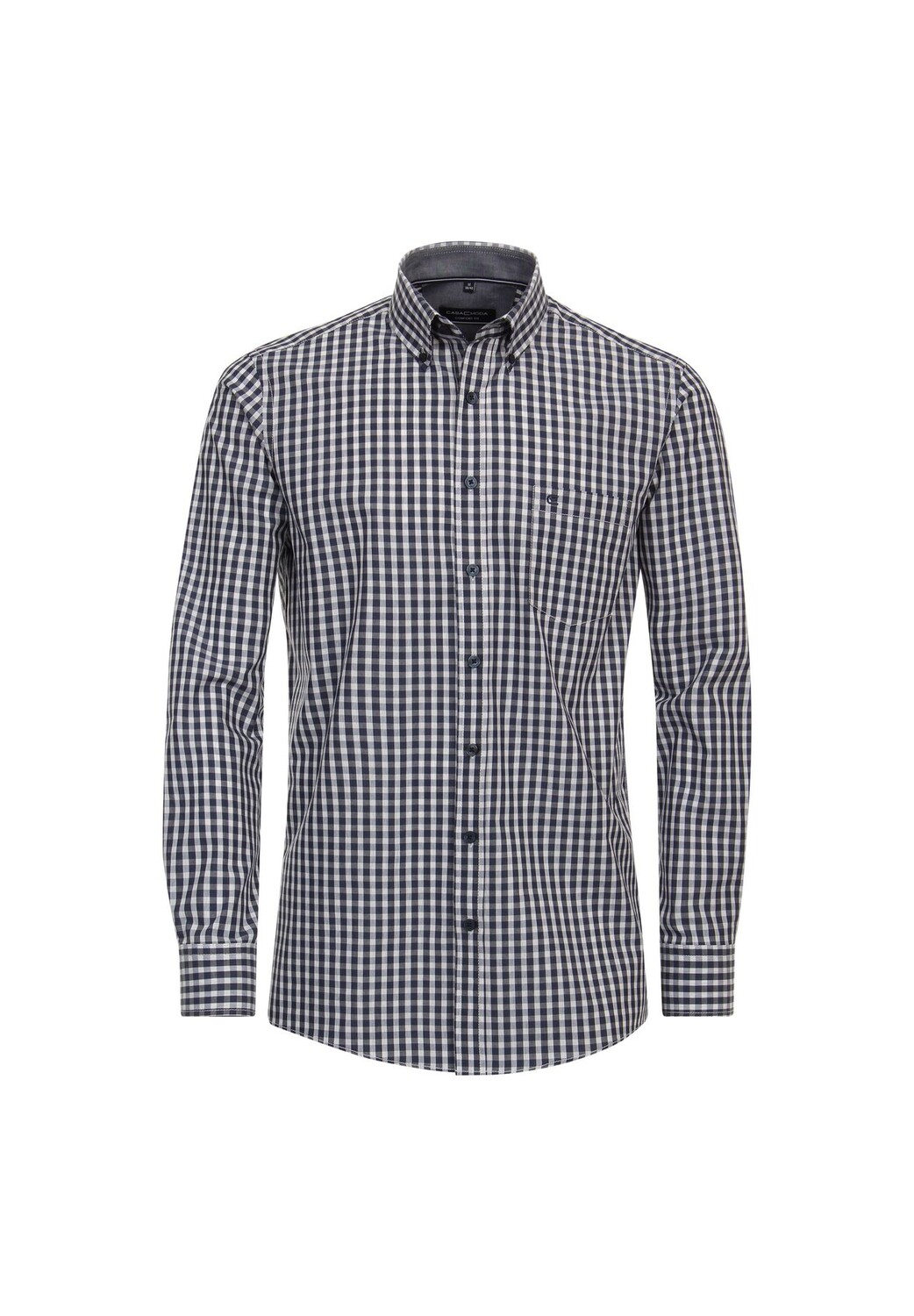 Мужская повседневная рубашка в клетку, комфортная посадка CASAMODA, цвет Graues Dunkelblau
Мужская повседневная рубашка в клетку, комфортная посадка CASAMODA, цвет Graues Dunkelblau