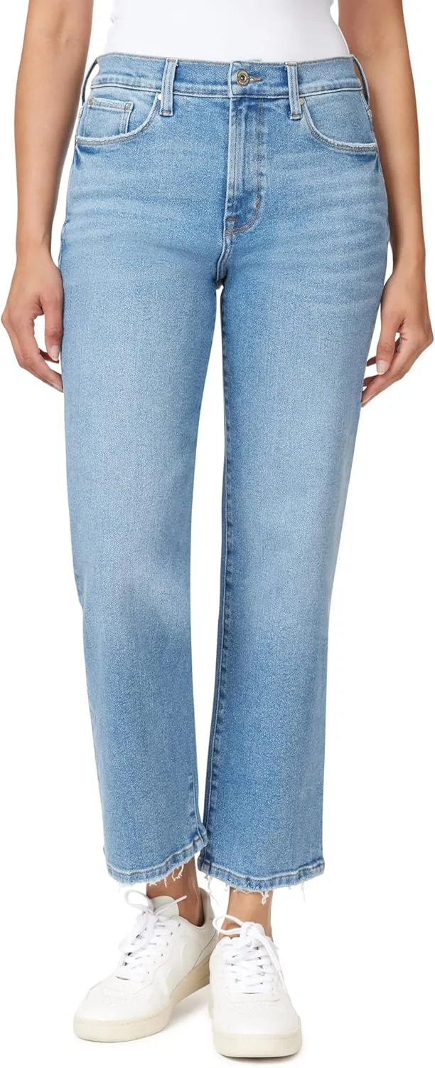 Джинсы kensie для женщин Ella Vintage Luxe, высокая посадка, прямой крой, длина по внутреннему шву 27 дюймов, необработанный край, размеры 0-24
Джинсы kensie для женщин Ella Vintage Luxe, высокая посадка, прямой крой, длина по внутреннему шву 27 дюймов, необработанный край, размеры 0-24