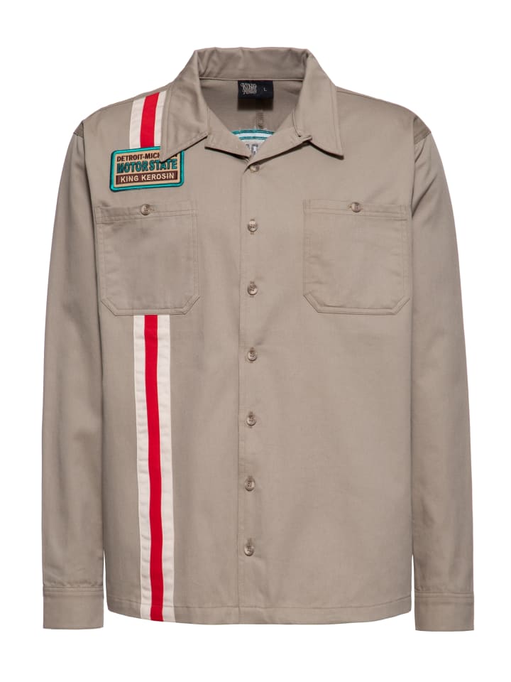 Рубашка с длинными рукавами King Kerosin Kustom Kulture V8 песочного цвета King Kerosin
Рубашка с длинными рукавами King Kerosin Kustom Kulture V8 песочного цвета King Kerosin