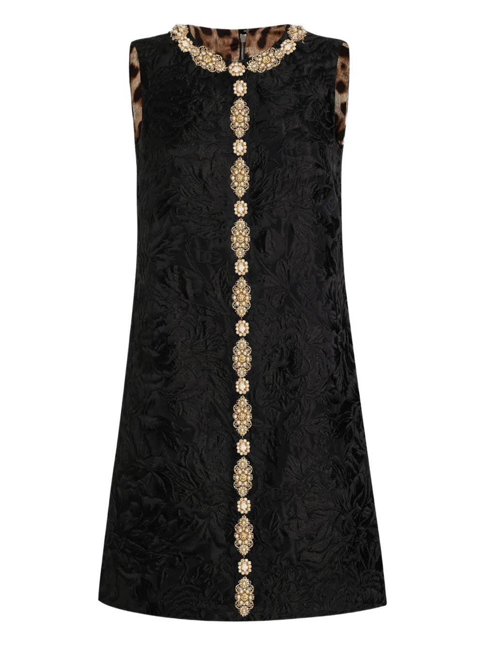 Парчовое платье без рукавов Dolce & Gabbana, черный
Парчовое платье без рукавов Dolce & Gabbana, черный