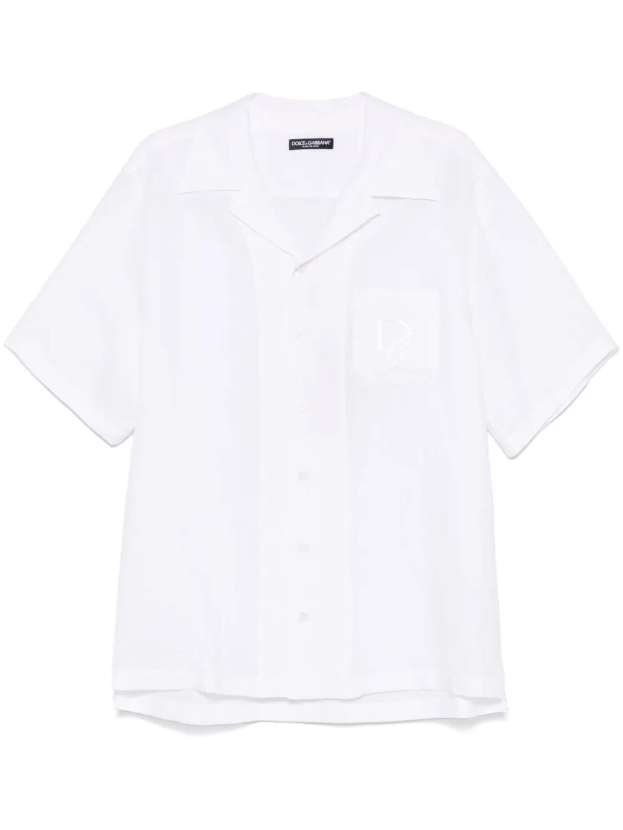 Рубашка с вышитым логотипом Dolce & Gabbana, белый
Рубашка с вышитым логотипом Dolce & Gabbana, белый