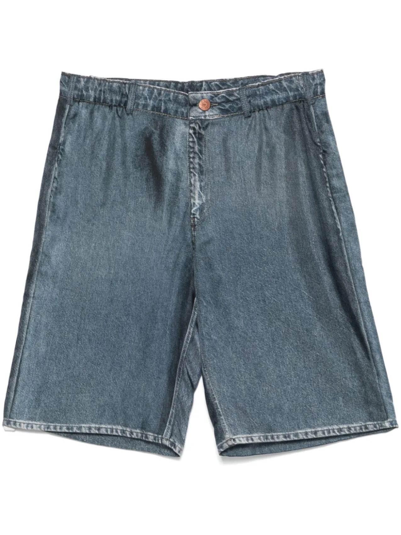 Джинсовые шорты с принтом Pierre-Louis Mascia, синий 
Джинсовые шорты с принтом Pierre-Louis Mascia, синий