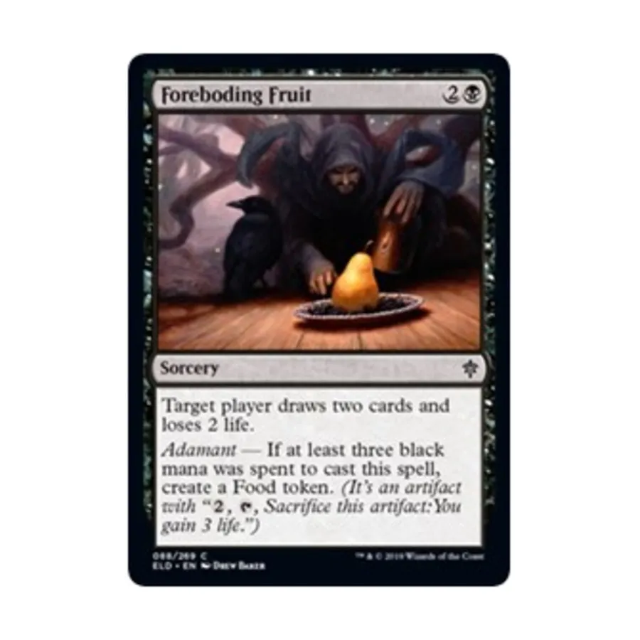 CCG Плод предчувствия (С), MTG - Throne of Eldraine
CCG Плод предчувствия (С), MTG - Throne of Eldraine
