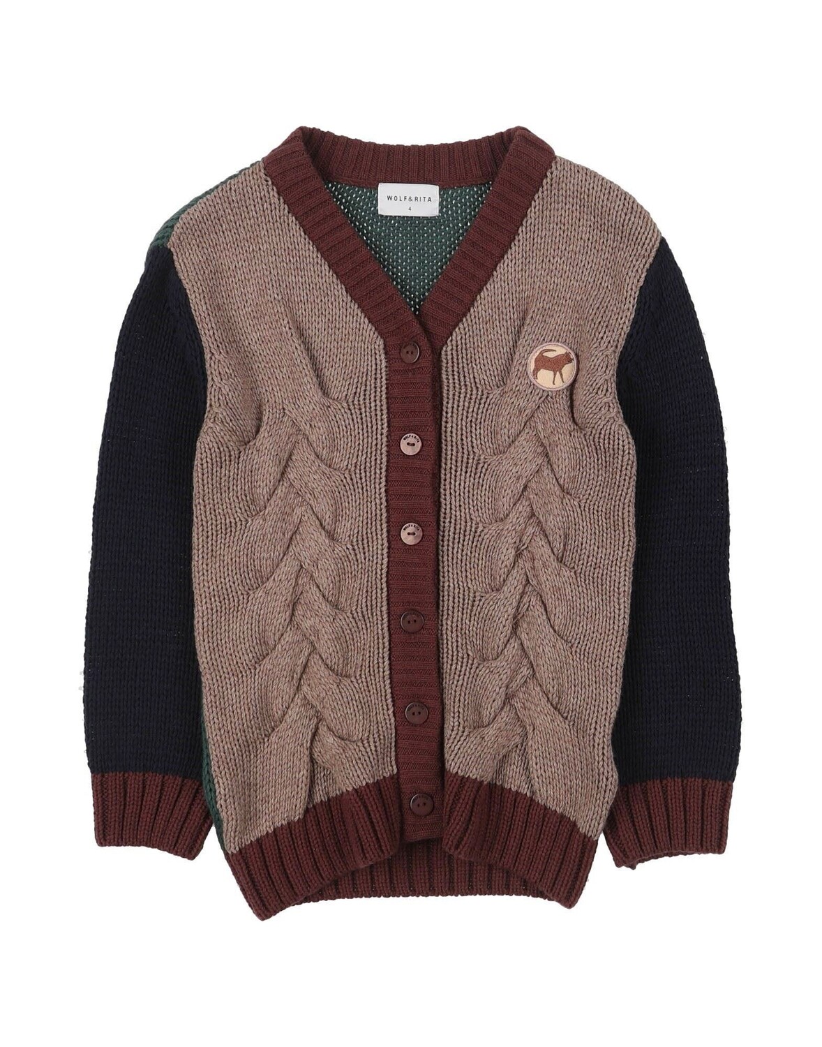 Кардиган Wolf&Rita, хаки
Кардиган Wolf&Rita, хаки