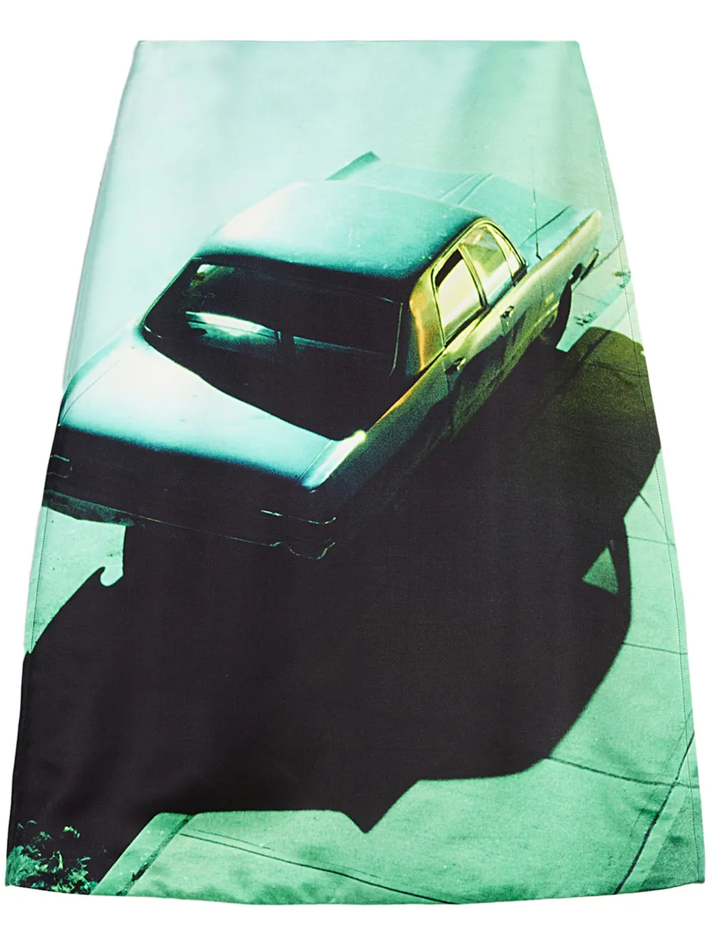 Атласная юбка с принтом JIL SANDER, зеленый
Атласная юбка с принтом JIL SANDER, зеленый