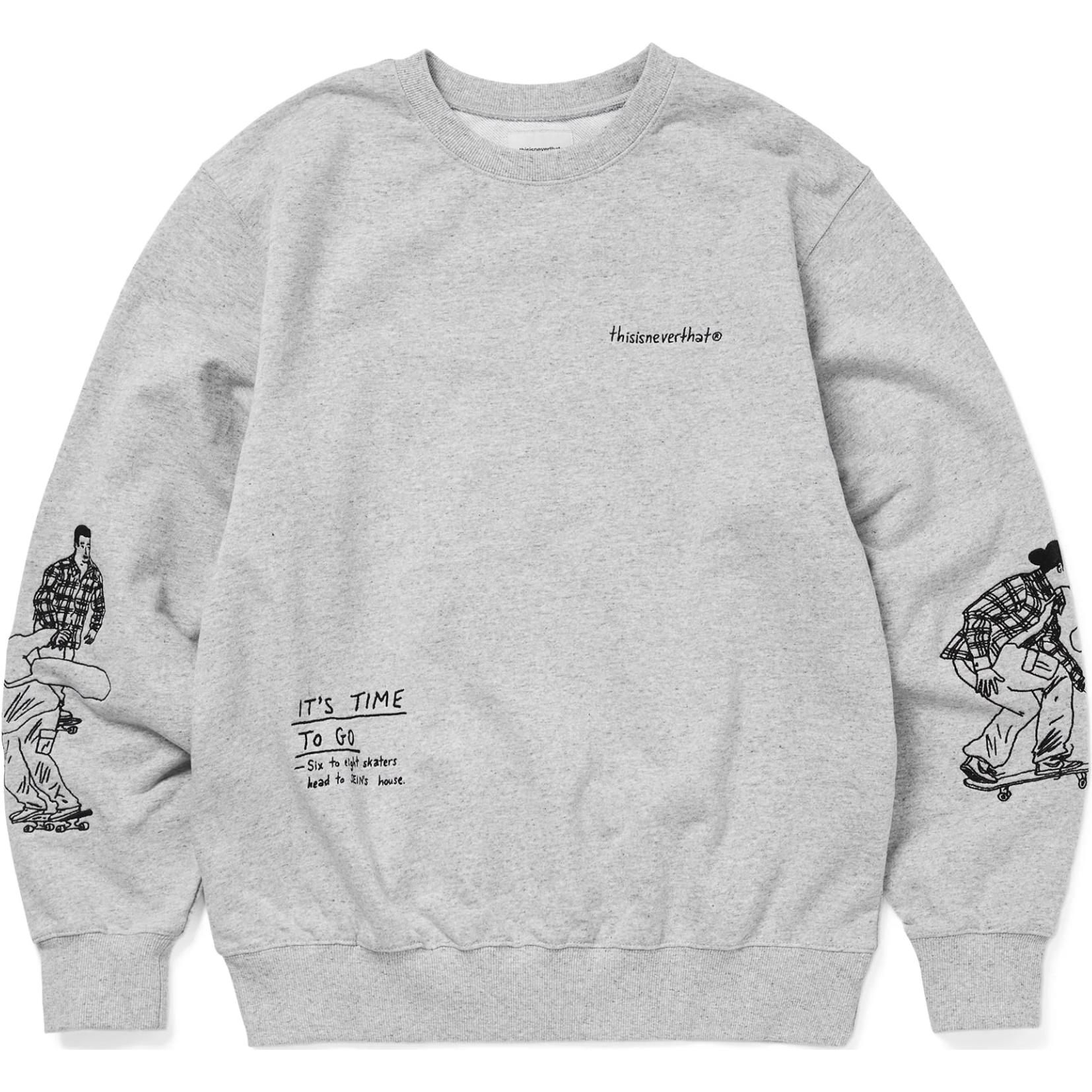 Свитшот с вышивкой Sketch Thisisneverthat, серый
Свитшот с вышивкой Sketch Thisisneverthat, серый