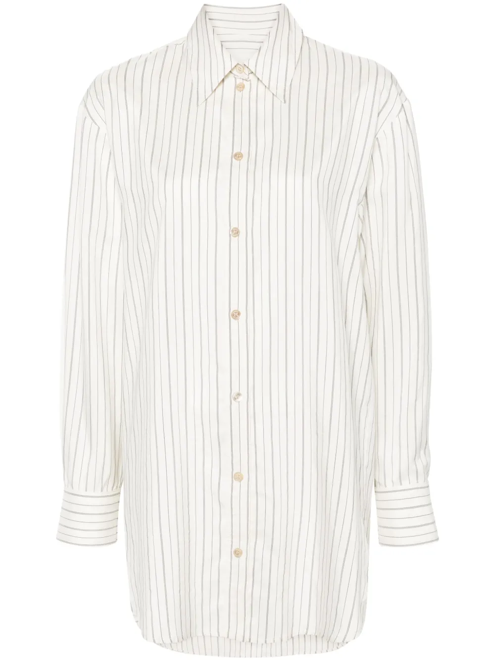 Рубашка Cylvany в полоску ISABEL MARANT, белый 
Рубашка Cylvany в полоску ISABEL MARANT, белый