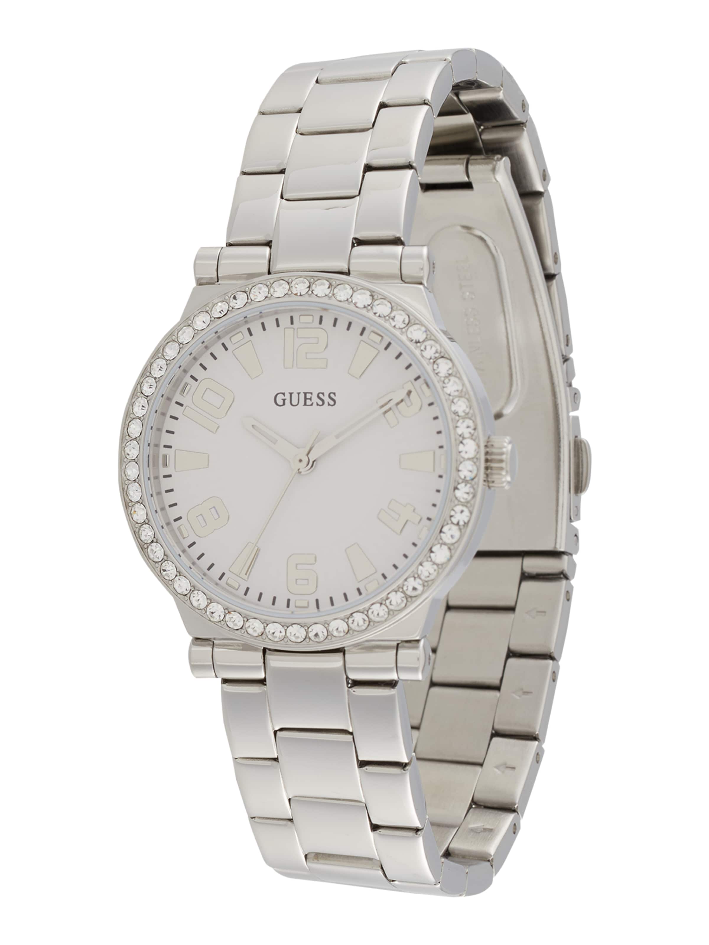 GUESS Серебряные аналоговые часы
GUESS Серебряные аналоговые часы