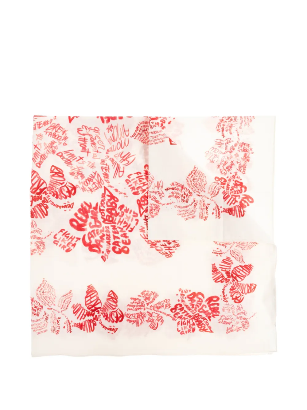 Шарф с принтом в виде надписей DSQUARED2, белый
Шарф с принтом в виде надписей DSQUARED2, белый