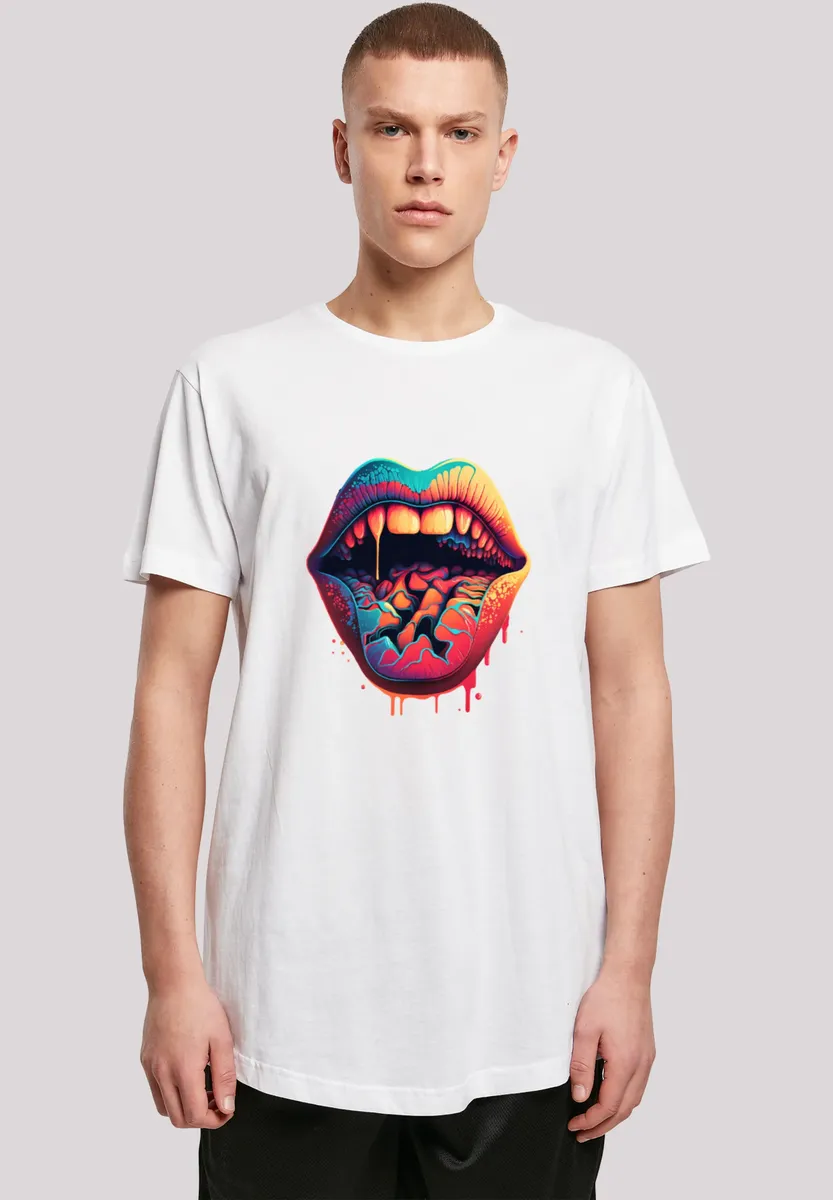 F4NT4STIC Футболка "Drooling Lips LONG TEE", принт, белый
F4NT4STIC Футболка "Drooling Lips LONG TEE", принт, белый