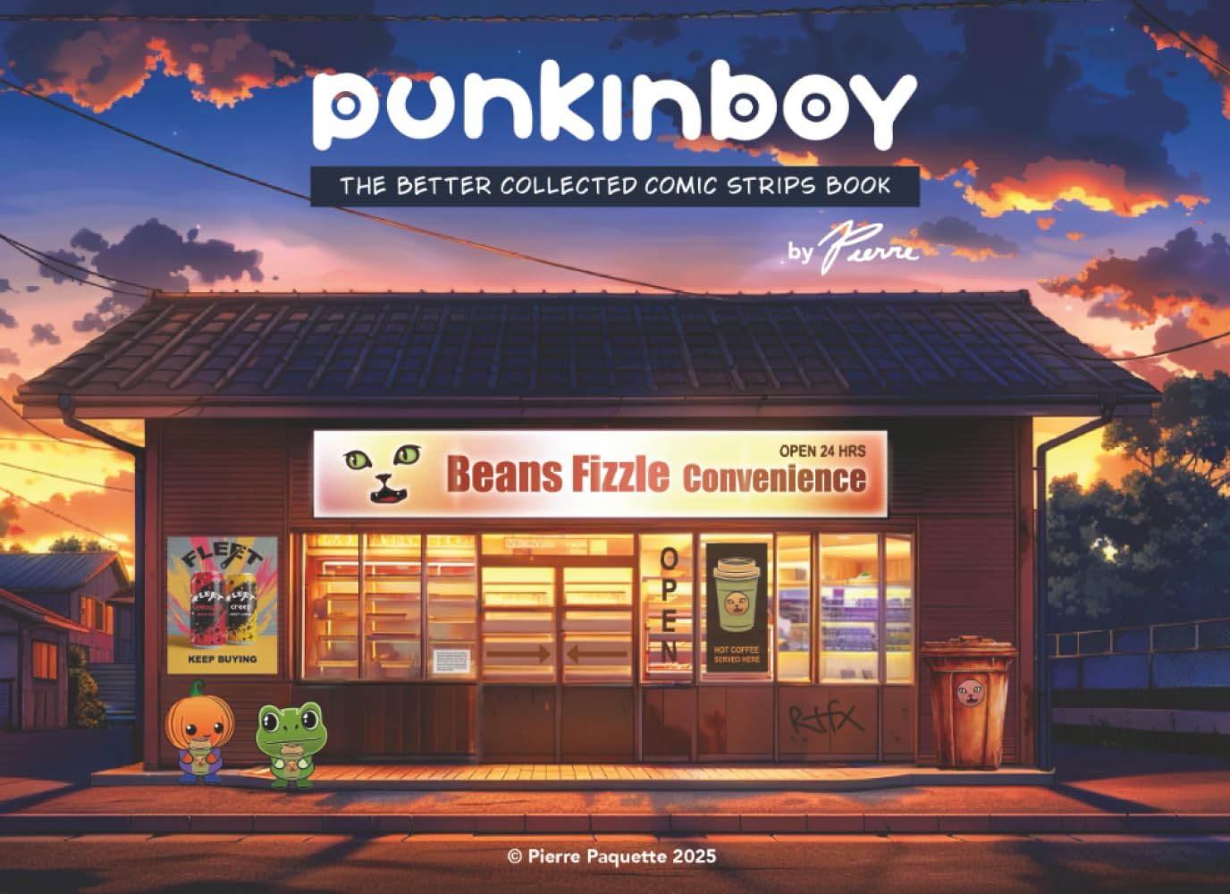 Punkinboy: the better collected comic strips book by Pierre (Independently published)
Punkinboy: the better collected comic strips book by Pierre (Independently published)