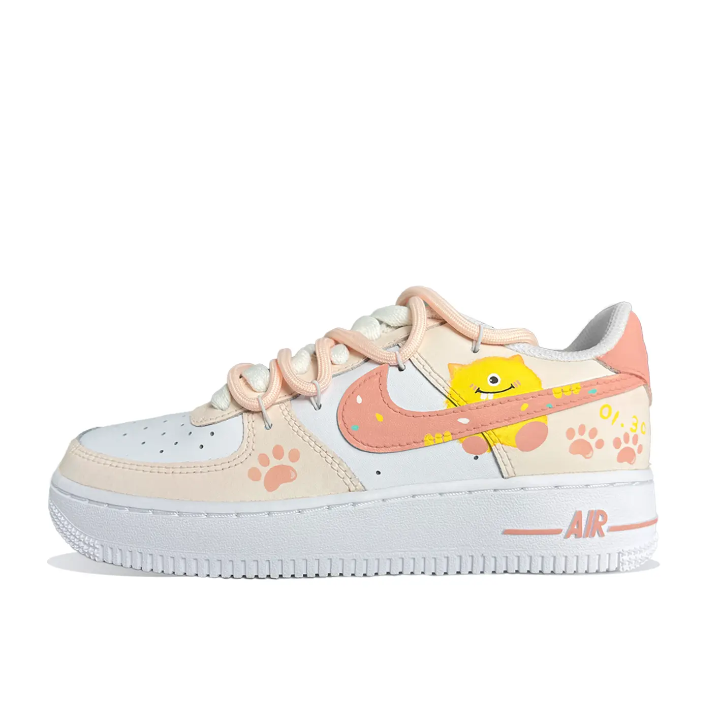 Кроссовки Nike Air Force 1 Skateboarding Shoes Women's Low-top Beige, цвет Off White
Кроссовки Nike Air Force 1 Skateboarding Shoes Women's Low-top Beige, цвет Off White