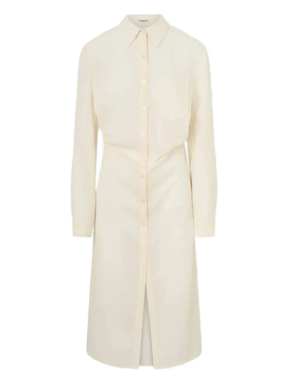 Миди платье-рубашка La Piscine, нейтральный
Миди платье-рубашка La Piscine, нейтральный