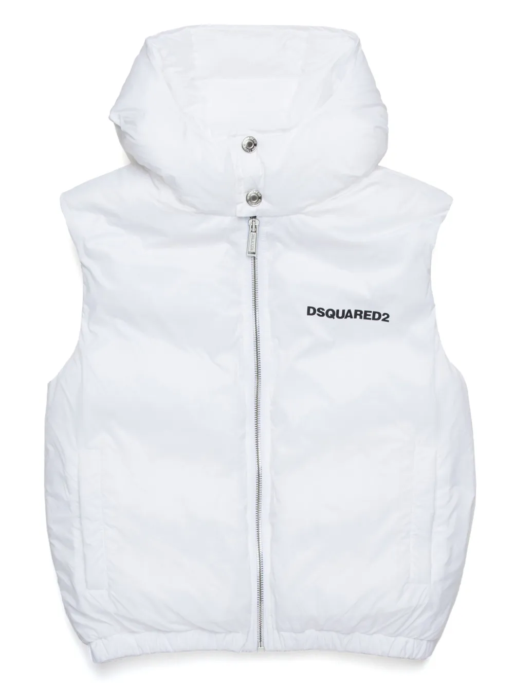 Жилет с логотипом DSQUARED2 KIDS, белый
Жилет с логотипом DSQUARED2 KIDS, белый