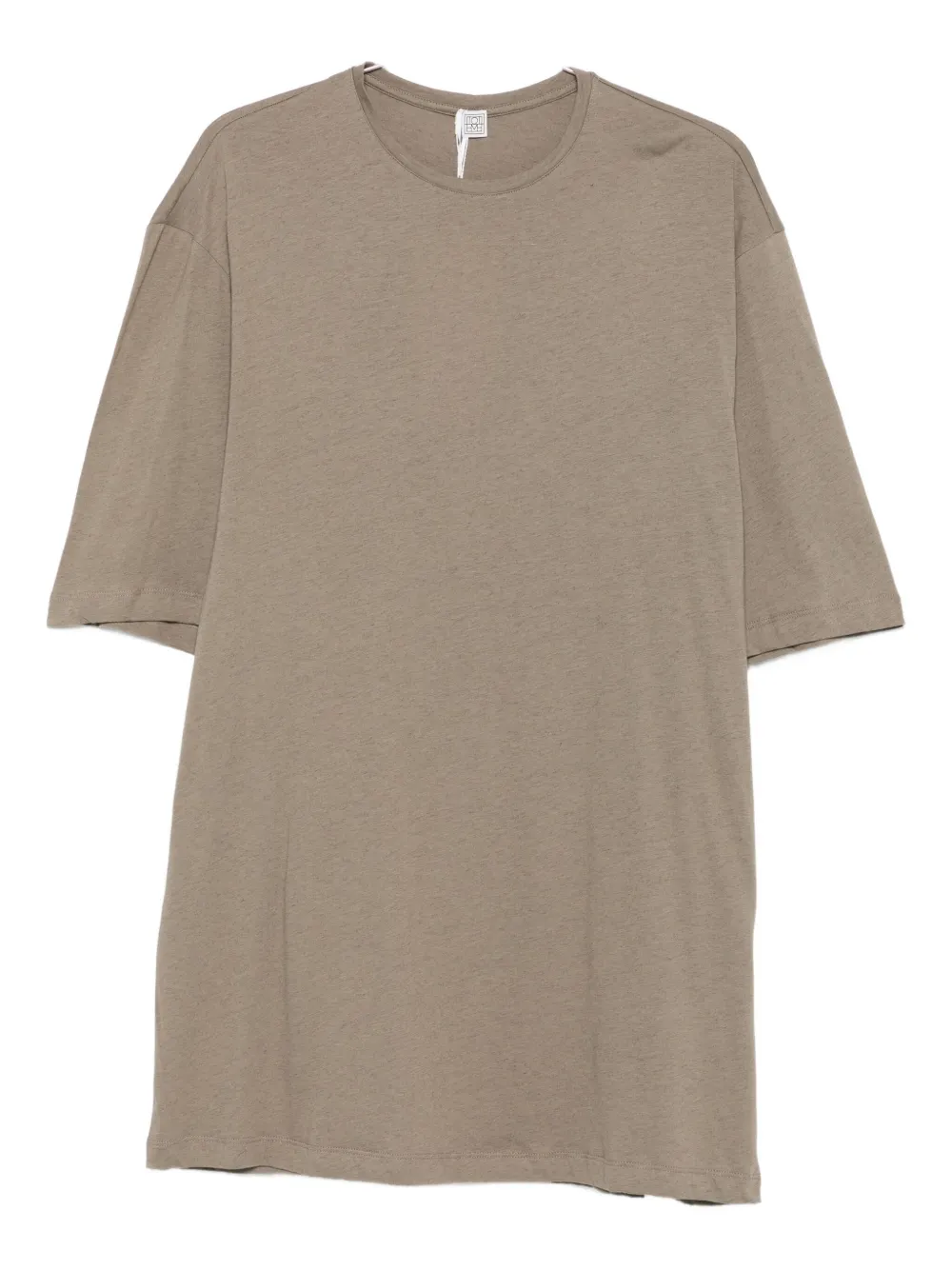 Платье-футболка с короткими рукавами Toteme, нейтральный
Платье-футболка с короткими рукавами Toteme, нейтральный