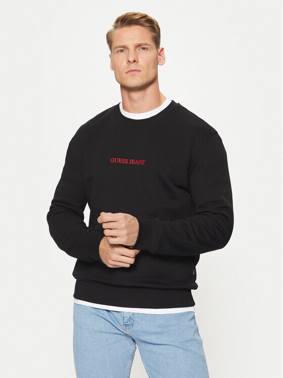 Толстовка обычного кроя Guess Jeans, черный
Толстовка обычного кроя Guess Jeans, черный