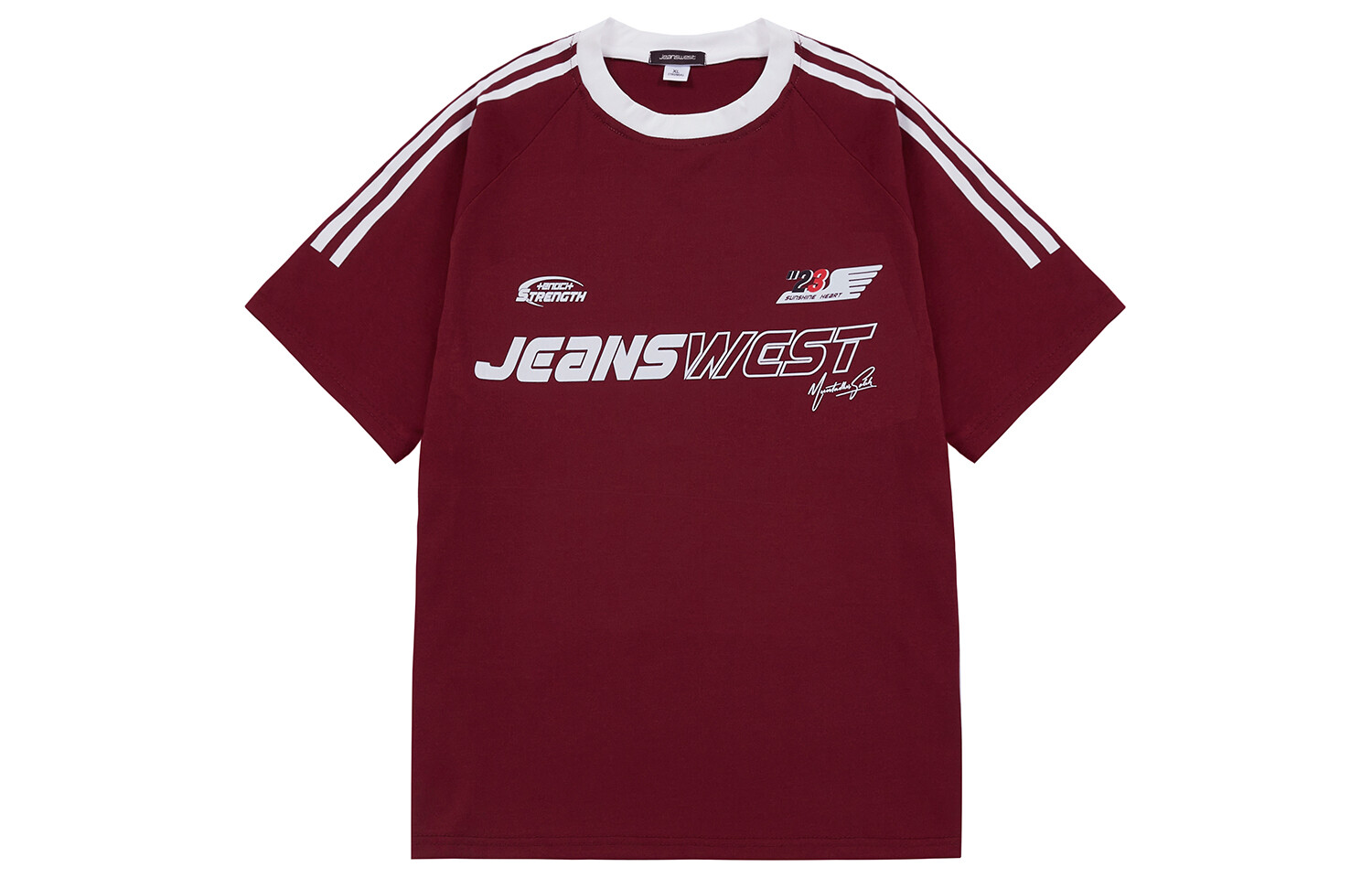 Футболка унисекс Jeanswest, Burgundy
Футболка унисекс Jeanswest, Burgundy