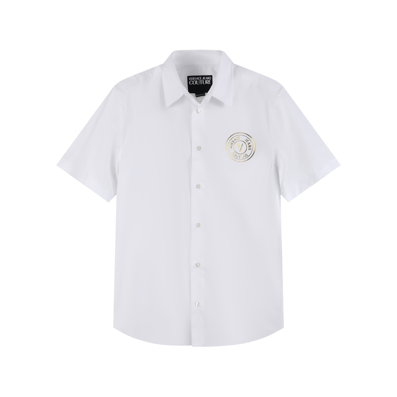 Рубашка с принтом логотипа VERSACE JEANS COUTURE, белый
Рубашка с принтом логотипа VERSACE JEANS COUTURE, белый