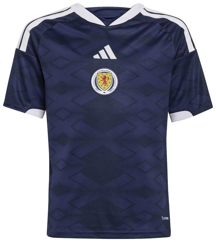 Детская домашняя футболка Adidas Scotland 26, синий
Детская домашняя футболка Adidas Scotland 26, синий