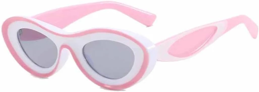 Солнцезащитные очки в овальной оправе для женщин, модные очки «кошачий глаз», очки с защитой от УФ-излучения UV400, винтажные солнцезащитные очки для мужчин VVTWSSW, Pink
Солнцезащитные очки в овальной оправе для женщин, модные очки «кошачий глаз», очки с защитой от УФ-излучения UV400, винтажные солнцезащитные очки для мужчин VVTWSSW, Pink