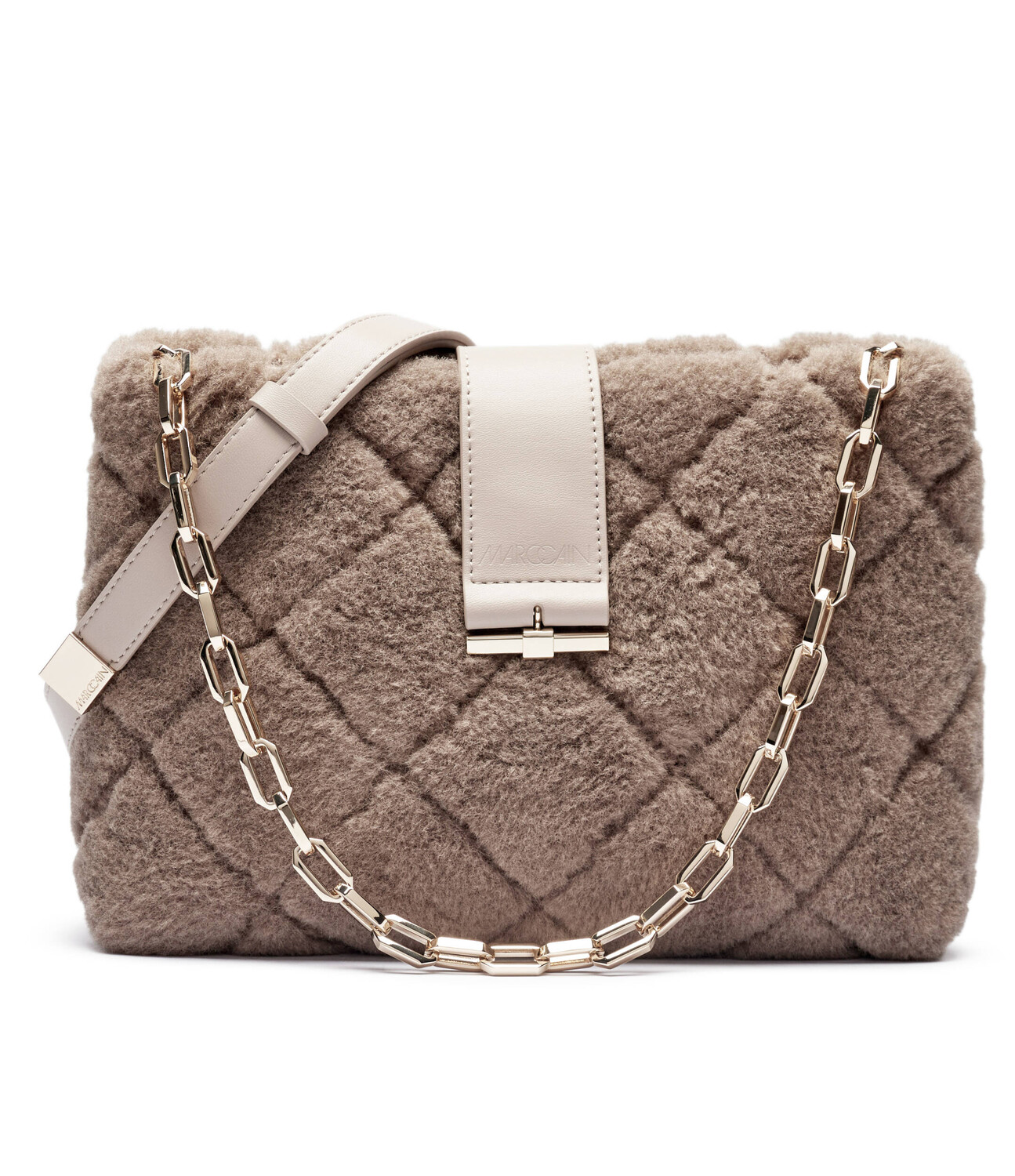 Сумка через плечо Marc Cain, бежевый
Сумка через плечо Marc Cain, бежевый