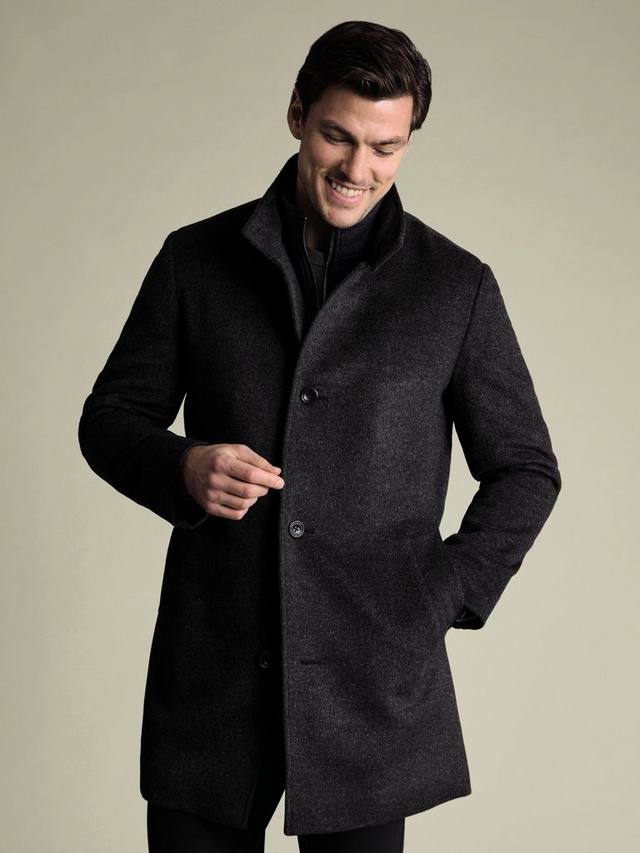 Чистошерстяное пальто Charles Tyrwhitt, Charcoal Grey
Чистошерстяное пальто Charles Tyrwhitt, Charcoal Grey