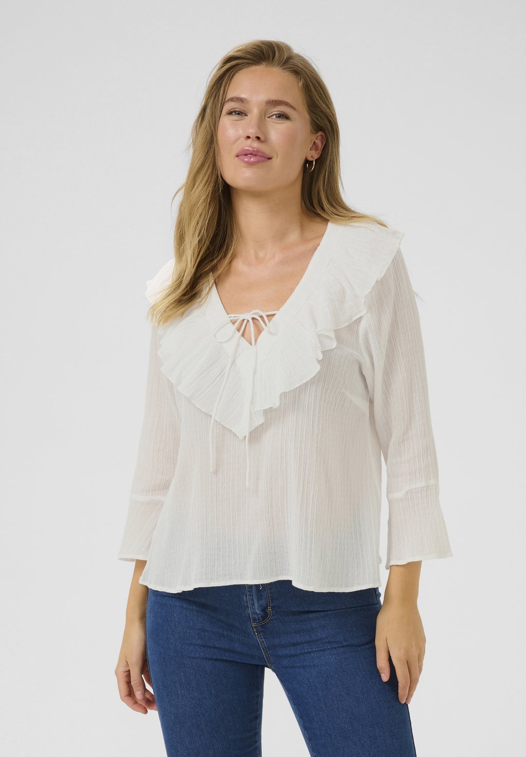 Блуза KAJOHANNA Kaffe, белый
Блуза KAJOHANNA Kaffe, белый