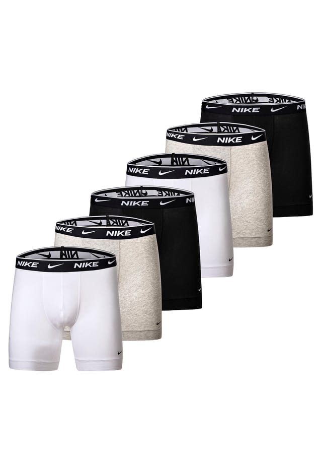 Трусы-Боксеры из эластичного хлопка на каждый день упаковка из 6 шт. Nike, мультиколор 
Трусы-Боксеры из эластичного хлопка на каждый день упаковка из 6 шт. Nike, мультиколор