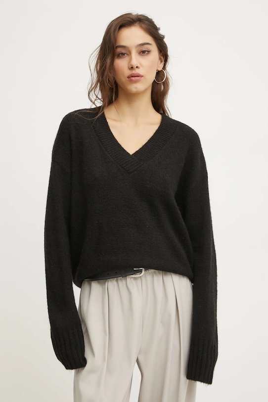 Свитер с добавлением шерсти Superdry, черный
Свитер с добавлением шерсти Superdry, черный