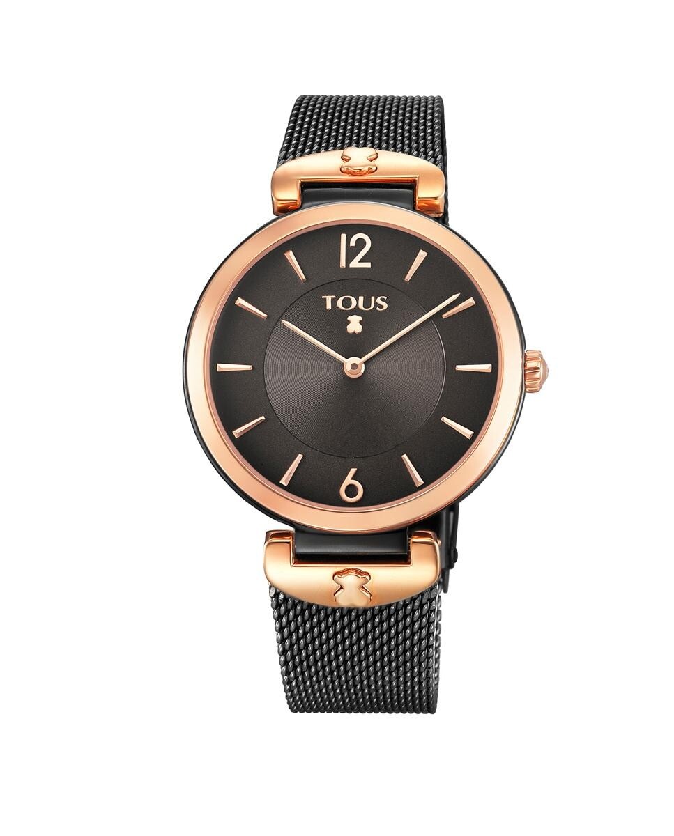 Черные женские часы Steel Mesh S-Mesh Tous, черный
Черные женские часы Steel Mesh S-Mesh Tous, черный