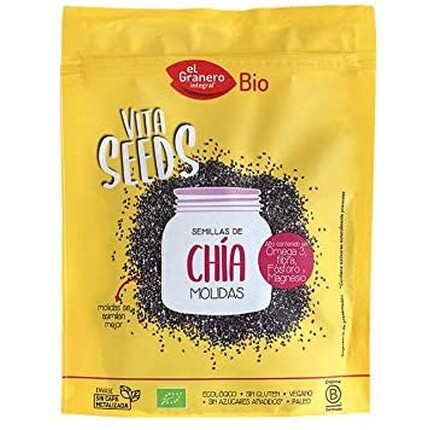 El Granero Integral Vitaseeds Chia Seed Milled Bio 200 G
El Granero Integral Vitaseeds Chia Seed Milled Bio 200 G