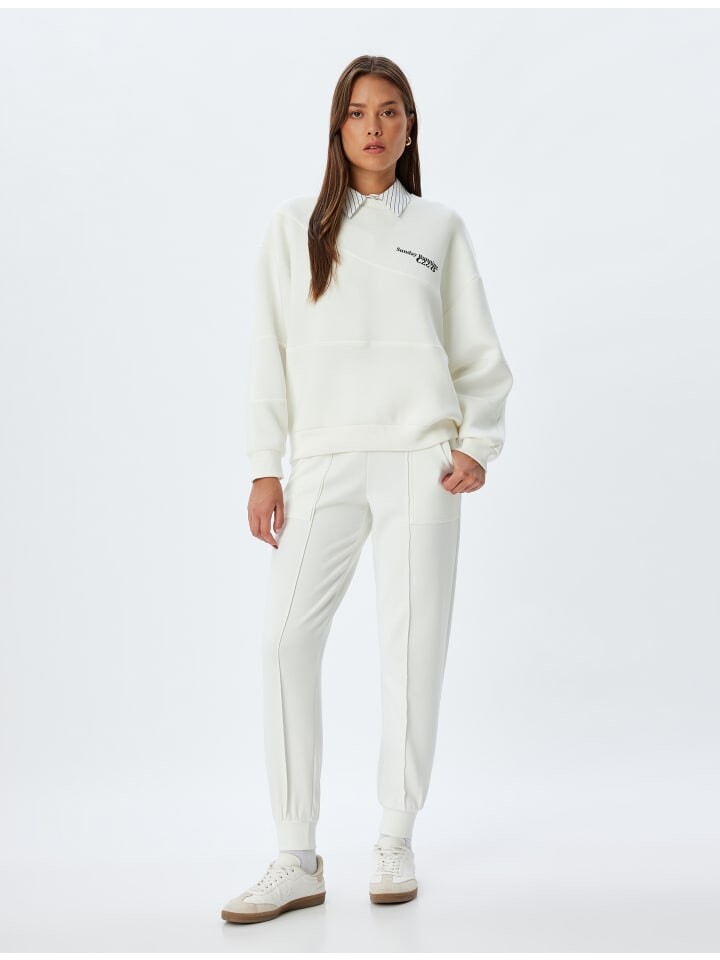 Спортивные брюки KOTON, экрю
Спортивные брюки KOTON, экрю