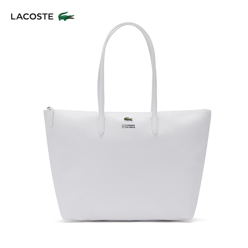 Сумка-тоут Lacoste из французской крокодиловой кожи, белый
Сумка-тоут Lacoste из французской крокодиловой кожи, белый