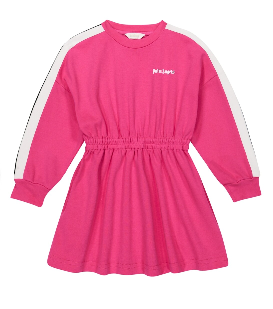 Платье-толстовка из хлопка Palm Angels, розовый
Платье-толстовка из хлопка Palm Angels, розовый