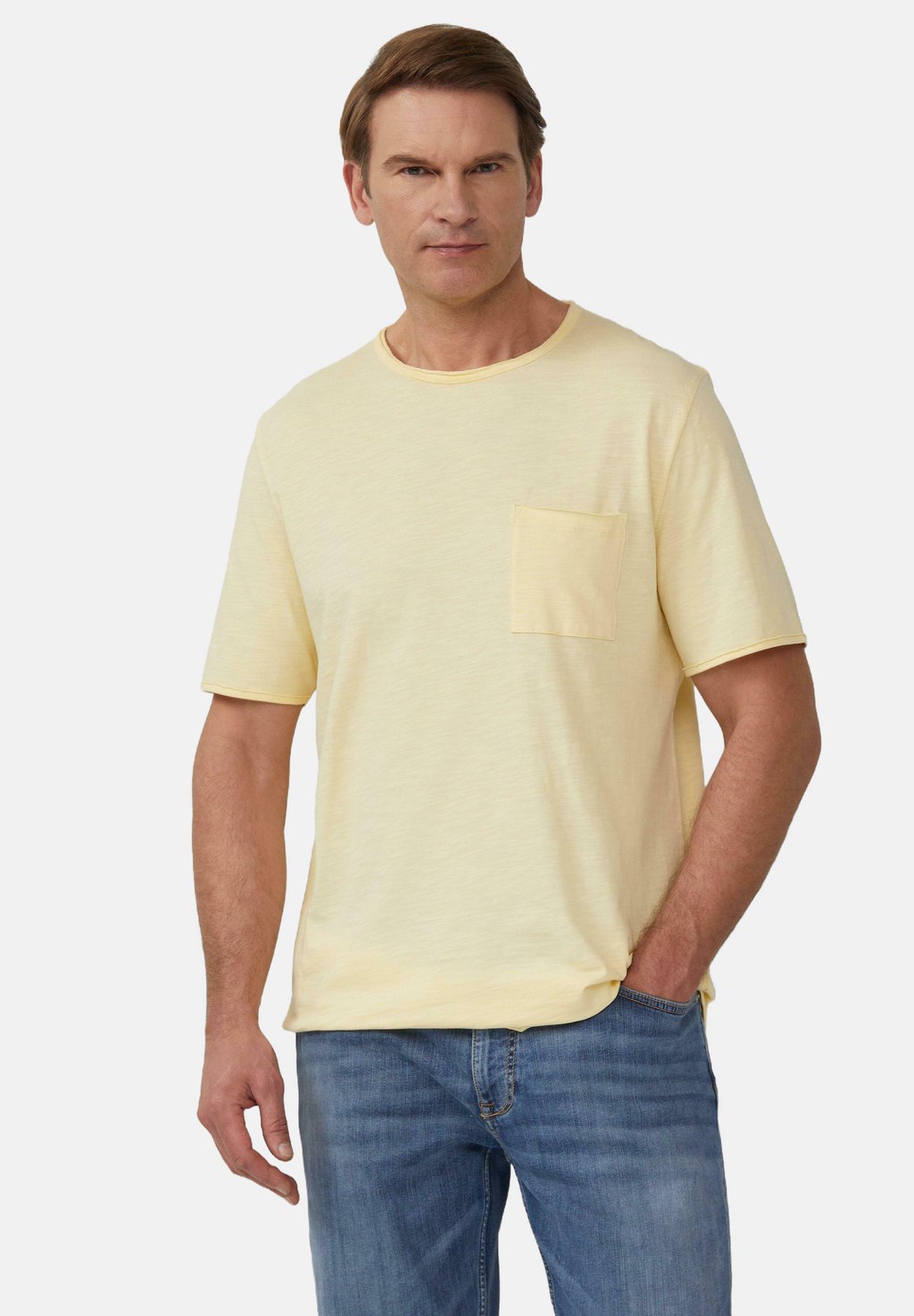 Базовая футболка s.Oliver, желтый
Базовая футболка s.Oliver, желтый