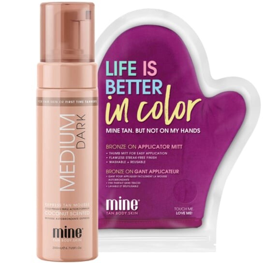 Пена для автозагара, 200 мл + перчатка MineTan Medium Dark
Пена для автозагара, 200 мл + перчатка MineTan Medium Dark