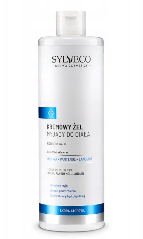 Кремовый гель для душа Sylveco Dermo Atopic Skin, 400 мл 
Кремовый гель для душа Sylveco Dermo Atopic Skin, 400 мл