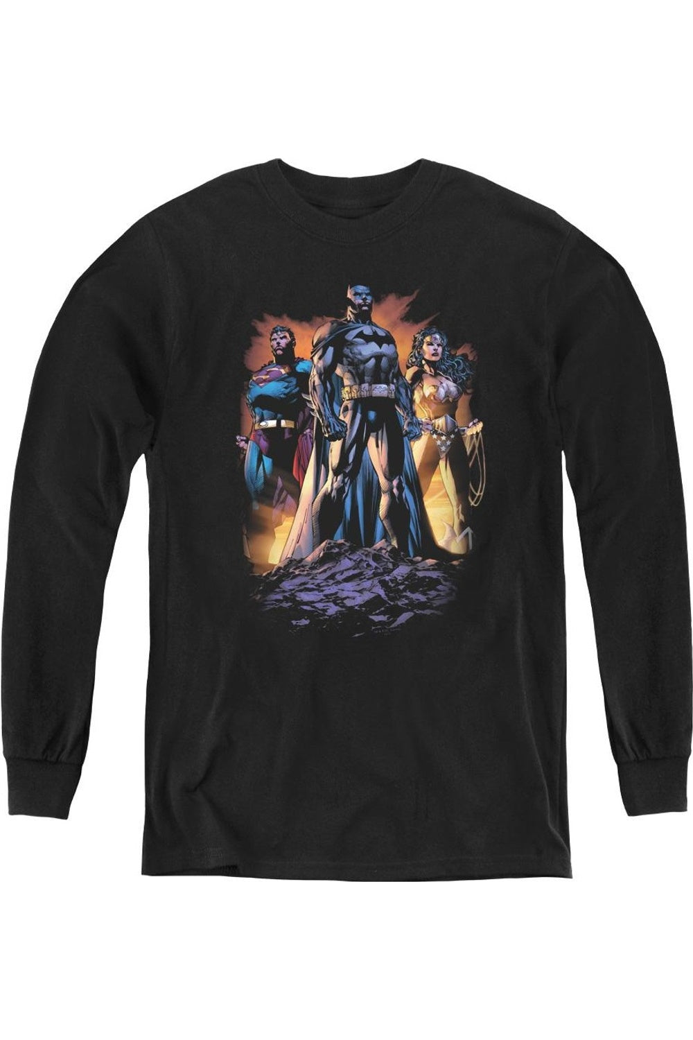 Футболка с длинным рукавом для подростков Justice League of America "Встань на защиту" Gildan, черный
Футболка с длинным рукавом для подростков Justice League of America "Встань на защиту" Gildan, черный