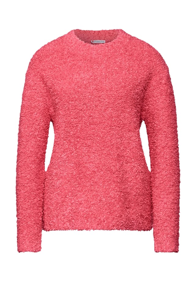 Свитер с круглым вырезом Street One, красный
Свитер с круглым вырезом Street One, красный