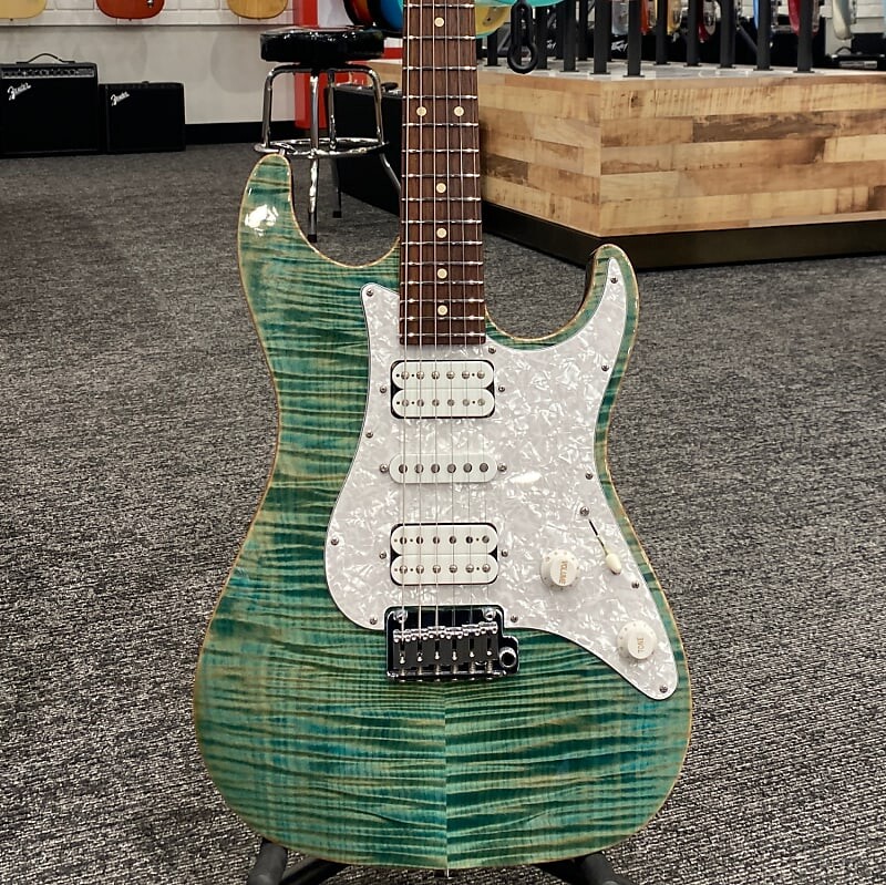 Электрогитара Suhr 01-CUS-0018 Custom Standard Flame Top Electric Guitar, Green w/ Hard Case
Электрогитара Suhr 01-CUS-0018 Custom Standard Flame Top Electric Guitar, Green w/ Hard Case