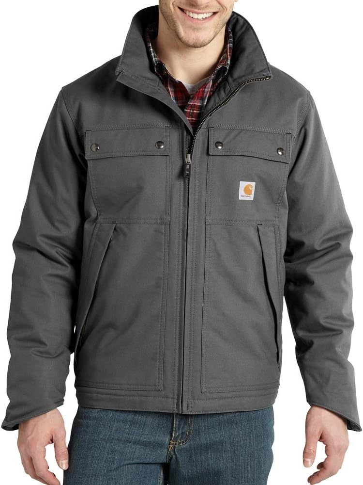 Carhartt мужская куртка Quick Duck Jefferson Traditional, Charcoal
Carhartt мужская куртка Quick Duck Jefferson Traditional, Charcoal