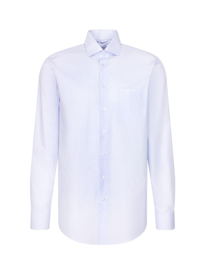 Рубашка Новый Кент светло-голубого цвета Seidensticker
Рубашка Новый Кент светло-голубого цвета Seidensticker