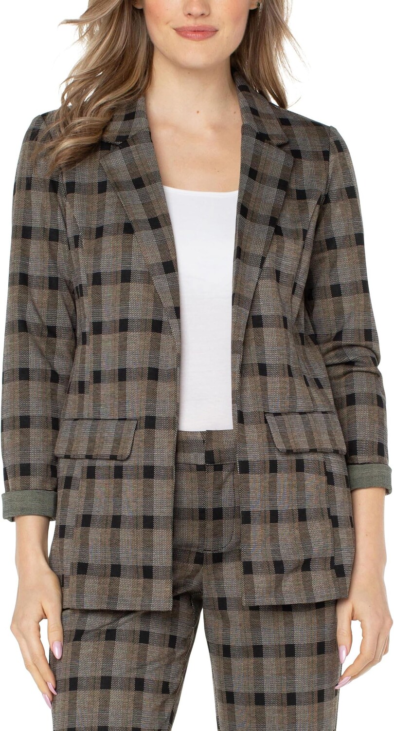 Блейзер Liverpool Los Angeles Boyfriend Blazer with Princess Darts, цвет Black Granola Linear Plaid
Блейзер Liverpool Los Angeles Boyfriend Blazer with Princess Darts, цвет Black Granola Linear Plaid