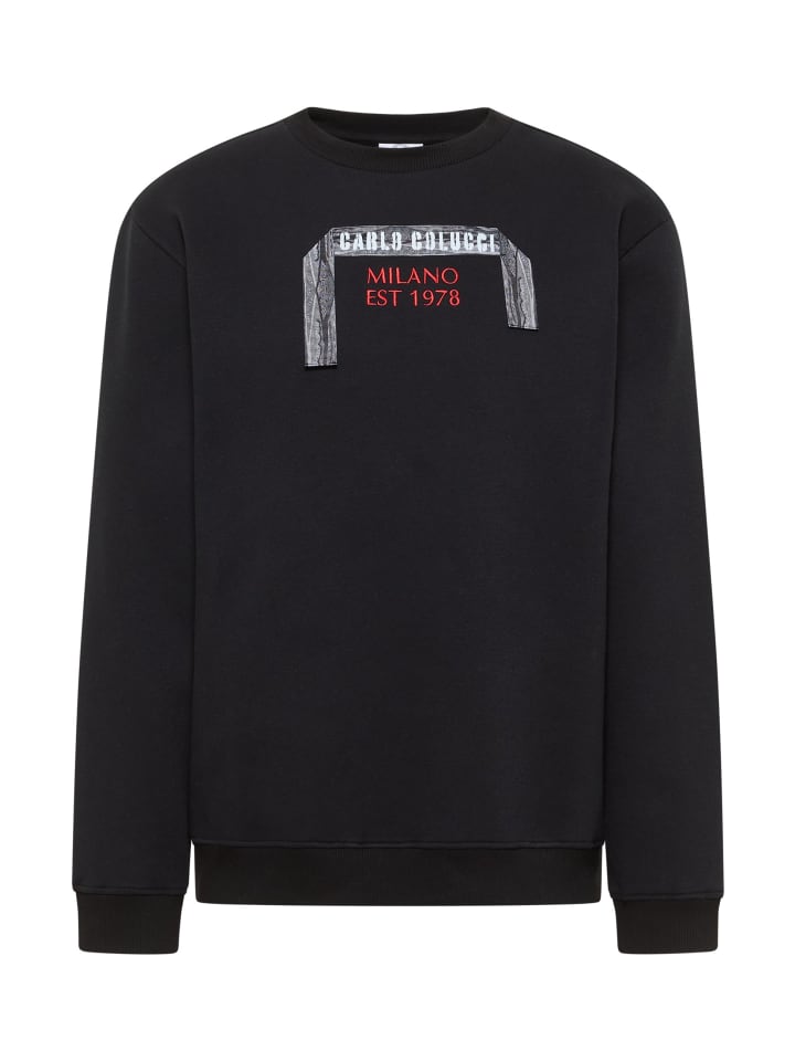 Толстовка Erba черного цвета Carlo Colucci
Толстовка Erba черного цвета Carlo Colucci