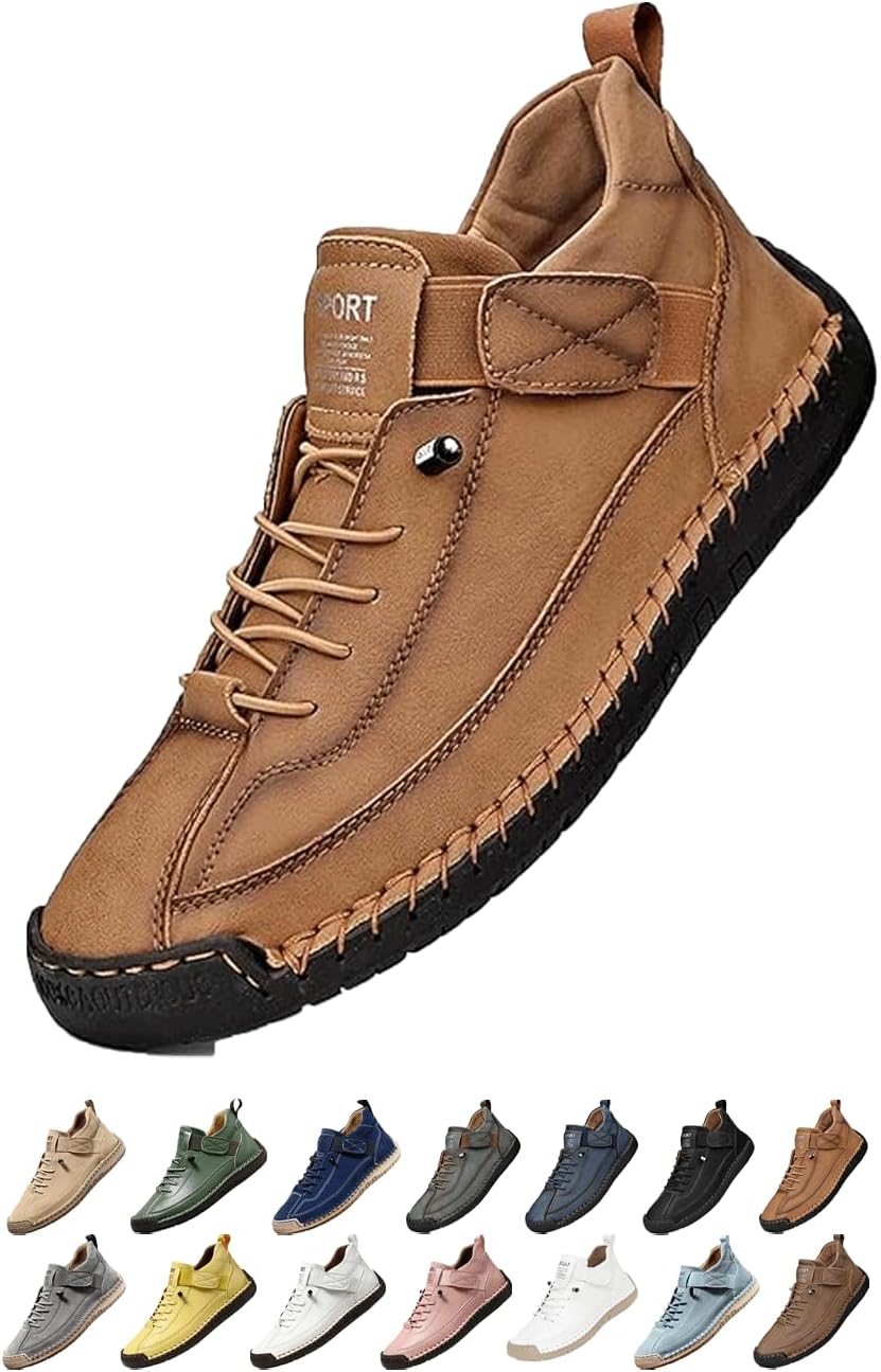 Удобные ортопедические кроссовки, регулируемые кожаные кроссовки, легкие повседневные лоферы с противоскользящей подошвой Generic, коричневый
Удобные ортопедические кроссовки, регулируемые кожаные кроссовки, легкие повседневные лоферы с противоскользящей подошвой Generic, коричневый