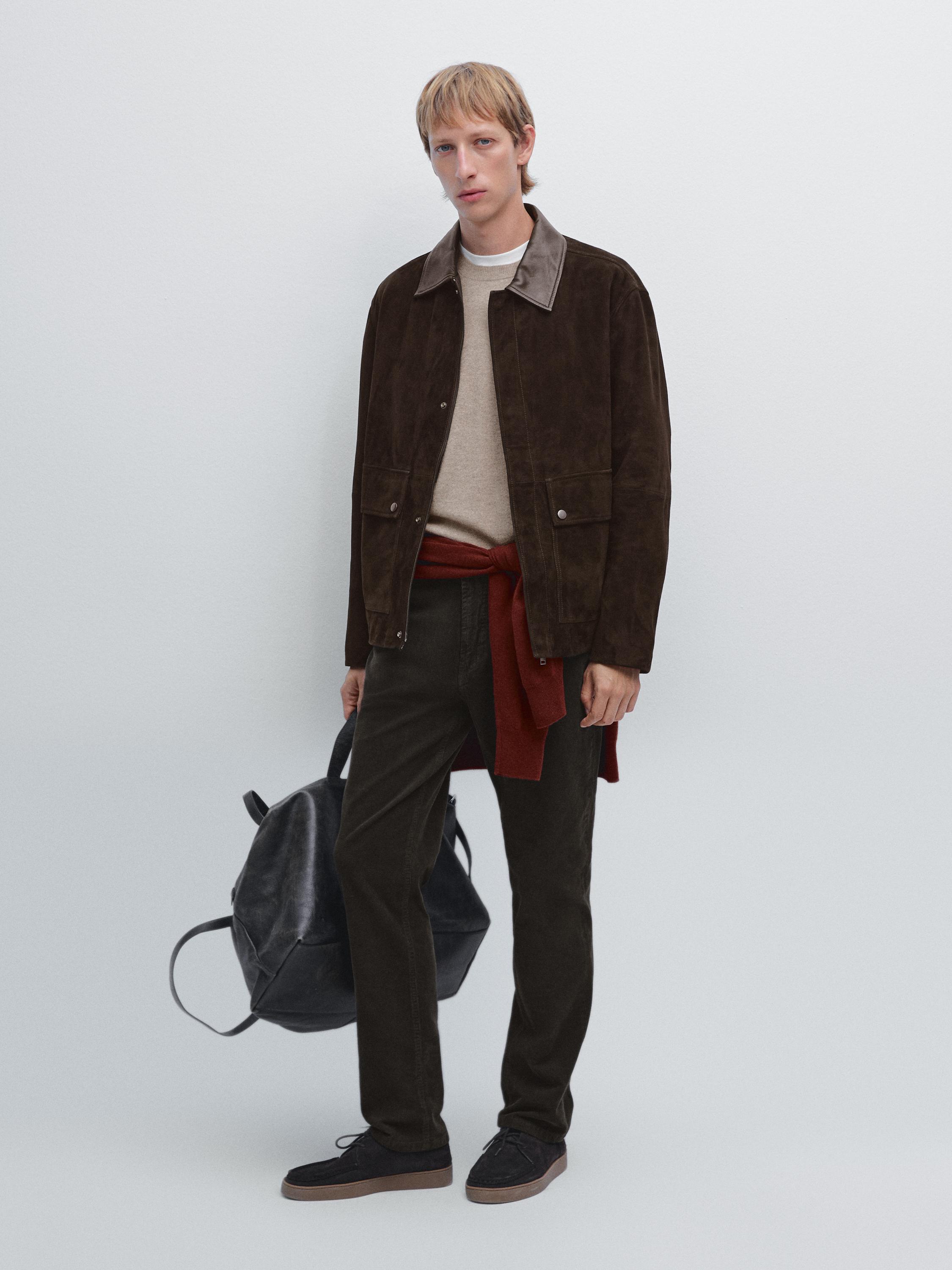 Узкие вельветовые брюки из денима Massimo Dutti, серый
Узкие вельветовые брюки из денима Massimo Dutti, серый