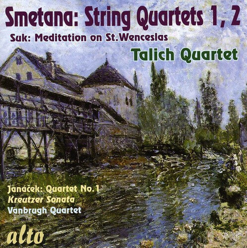 CD диск Smetana / Talich Quartet / Suk / Vanbrugh Quartet: String Quartets 1 & 2
CD диск Smetana / Talich Quartet / Suk / Vanbrugh Quartet: String Quartets 1 & 2