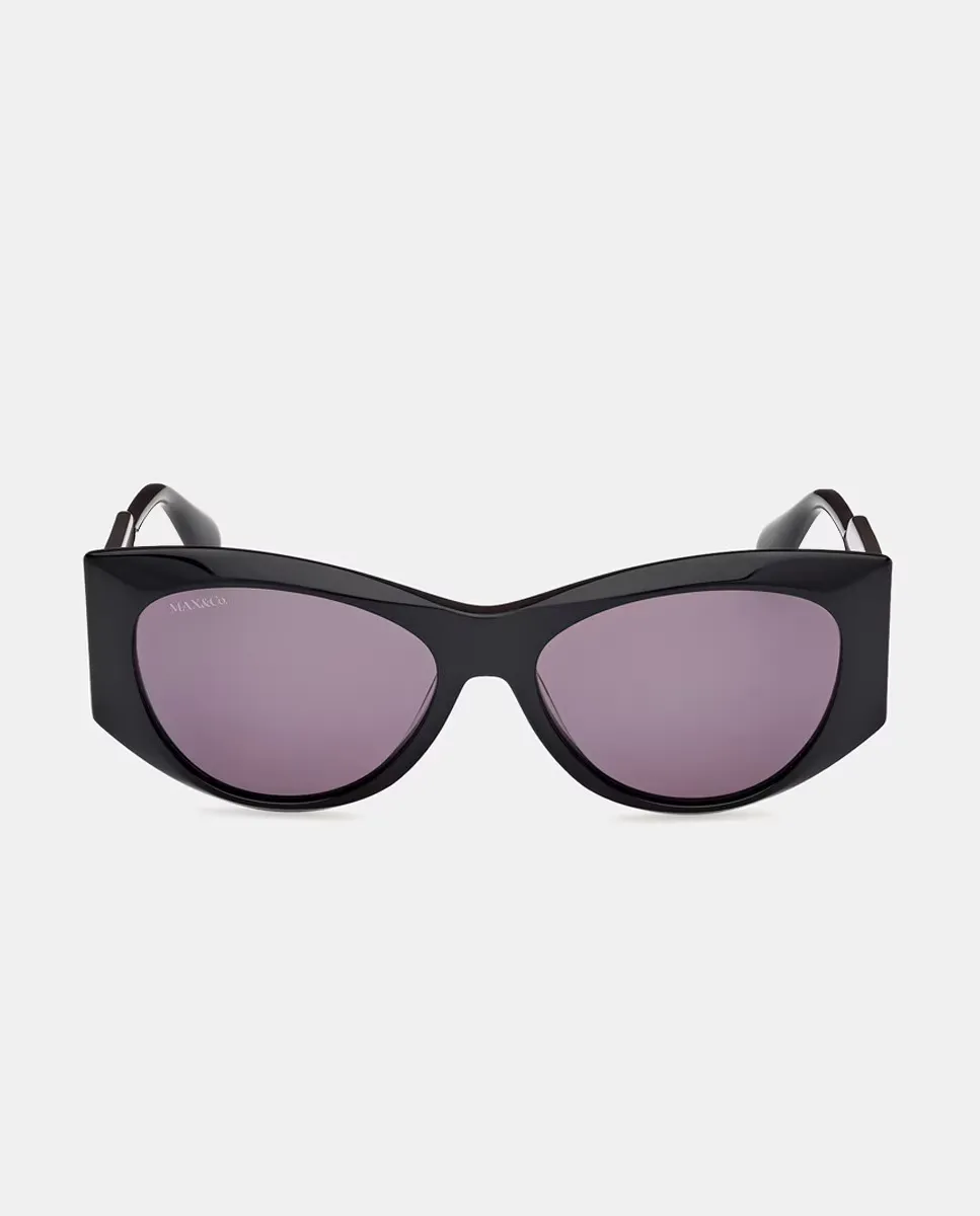 Женские круглые солнцезащитные очки из ацетата черного цвета Max&Co, чёрный
Женские круглые солнцезащитные очки из ацетата черного цвета Max&Co, чёрный