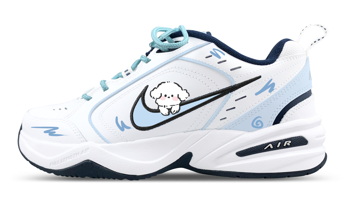 Nike Air Monarch 4 нескользящие низкие массивные кроссовки унисекс бело-голубые, цвет White Blue
Nike Air Monarch 4 нескользящие низкие массивные кроссовки унисекс бело-голубые, цвет White Blue