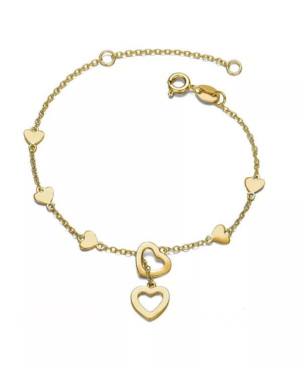 Браслет с подвеской в виде сердца с покрытием из белого золота или 14-каратного золота, регулируемый по длине Gigigirl, gold
Браслет с подвеской в виде сердца с покрытием из белого золота или 14-каратного золота, регулируемый по длине Gigigirl, gold